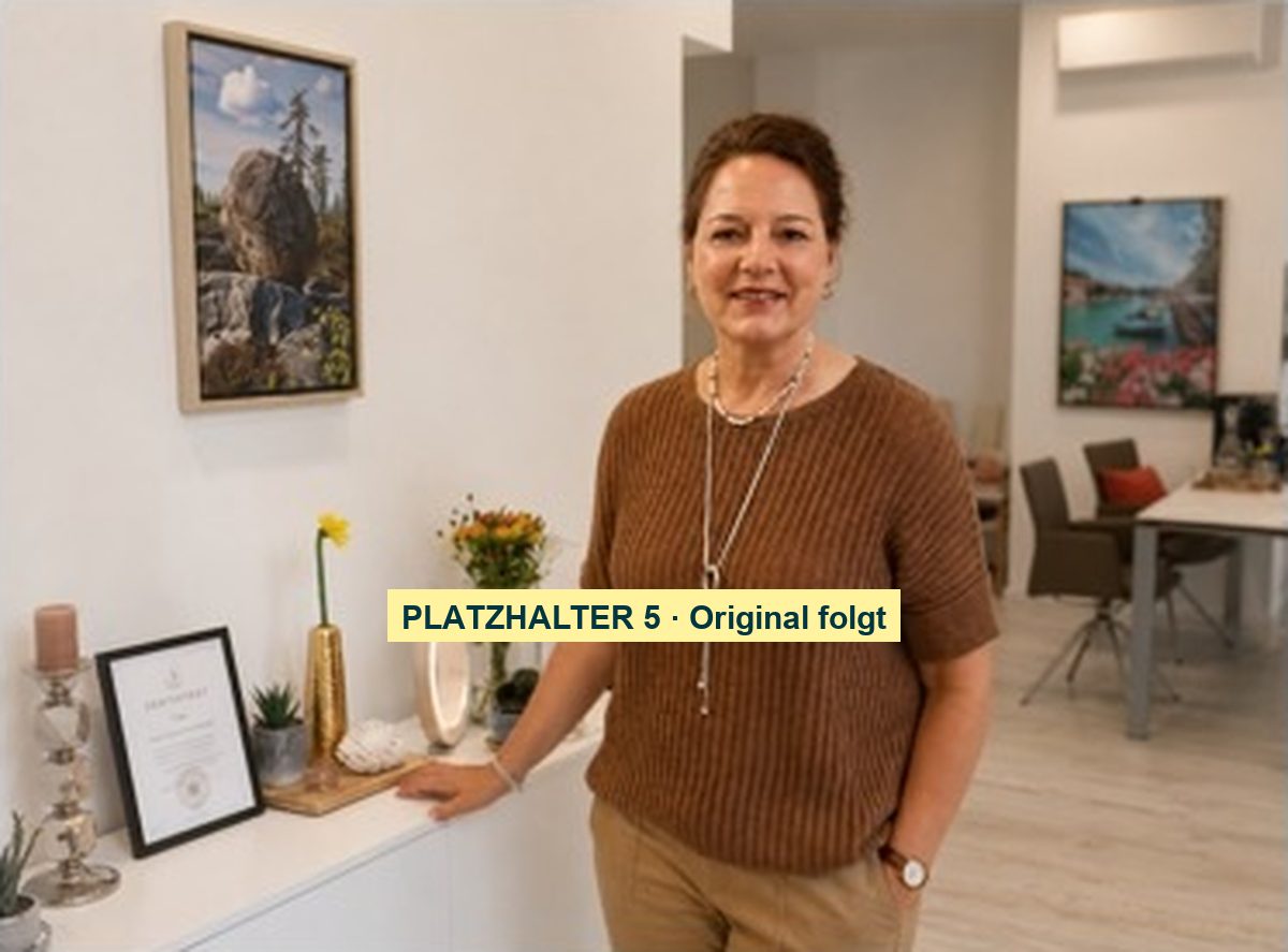 Kerstin Strohmeier-Harz in ihrer Praxis